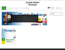 Tablet Screenshot of evebills.com